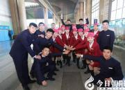 【今日朝陽網】高鐵上的一道靚麗風景