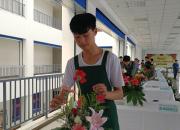 【今日朝陽(yáng)網(wǎng)】工校插花大賽吸引眼球（雅賢）