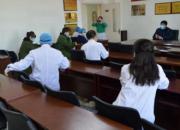 朝陽市中醫(yī)院開展新冠肺炎疫情防控工作大練兵（任逍遙）