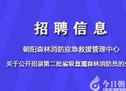 這里公開招聘森林消防員，趕快來報(bào)名吧！