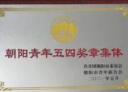 祝賀！朝陽市中心醫(yī)院榮獲“朝陽青年五四獎?wù)隆奔w和個人兩項殊榮