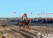 喀左東蒙那達(dá)慕大會馬術(shù)表演