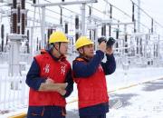 國網(wǎng)朝陽供電公司：頂風冒雪 保障電力安全穩(wěn)定供應