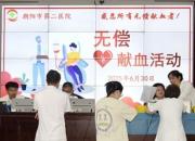 醫(yī)者仁心獻(xiàn)熱血 喜迎“七·一”踐初心——朝陽(yáng)市中心血站攜手朝陽(yáng)市第二醫(yī)院開(kāi)展愛(ài)心獻(xiàn)血活動(dòng)