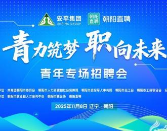 朝陽(yáng)青年看過(guò)來(lái)！“青”力筑夢(mèng)“職”向未來(lái)專場(chǎng)招聘會(huì)11月8日舉行